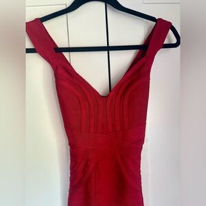 ASOS Like New Red Bandage Dress